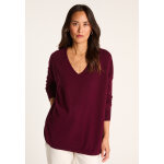 Pull col v oversize en cachemire - apolline