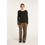 Pull en laine et soie fente dans le dos - euphrosine