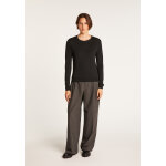 Pull en laine et soie ouverture dos - embrun