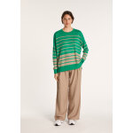 Pull en lin cachemire rayures bicolores - nerja Pull en lin cachemire rayures bicolores - nerja
