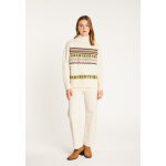 Pull  motifs en 100% laine mrinos rws * - brendy