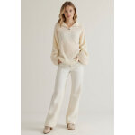 Pull oversize boutonn en mohair - clea