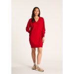 Robe col v en cachemire - benedicte