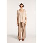 T - shirt oversize en lin flamm - batalya
