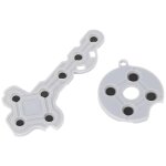 10 pcs bouton de contact en caoutchouc conducteur pour xbox 360 game handle game controller a - b