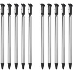 10pcs stylet rtractable ecran tactile stylos tactiles extensibles compatible avec nintendo new 3ds pour ...