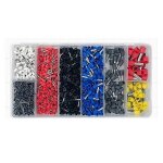 1200 pcs / set hsc8 6 - 4 virole fil cuivre sertissage connecteur fil terminal kit