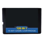 126 jeux dans une cartouche carte de jeu 16 bits pour consoles sega, a