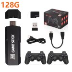 128g gd10 x2plus - console de jeu vido rtro y6, compatible 4k et hdmi, sans fil, plus de 10000 jeux ...