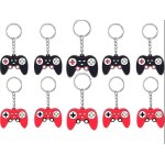 16 pieces video game controller keychains game controller handle key ring pendant charms for video game ...