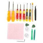 17pcs d�monter outils de retrait tournevis set pour nintendo switch console de jeu