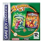 2 jeu en 1 power ranger - la force du temps et ninja storm game boy advance
