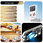 2 joueurs - 128g - stick de jeu vido k8, console de jeu rtro 4k hd, contrleur compatible avec la machine ...