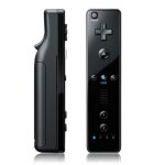 2 x tlcommande wiimote + nunchuck pour nintendo wii et wii u - noir