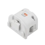2 x wii motion plus pour manette wiimote nintendo wii + housse silicone - blanc 2 x wii motion plus pour manette wiimote nintendo wii + housse silicone - blanc