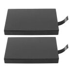 2pcs console boîtier de disque dur interne pour xbox 360 slim replacement hdd case shell 2pcs console boîtier de disque dur interne pour xbox 360 slim replacement hdd case shell