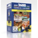 4 jeux en 1 pour atari 2600 + et set de 2 manettes paddle console retro