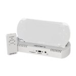 4gamers 2 0 sound et dock system pour sony psp blanc