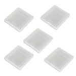 5 pi�ces etuis de cartes de jeu cartouche en plastique transparent couvercle anti - poussi�re pour game ...