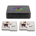 64 go - console de jeu vido domestique x11 tourists system, joystick sans fil, 50 simulateurs, 16 go ...