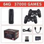 64g avec boîte - console de jeu vidéo hd avec manette sans fil, 128 jeux 3d intégrés, plus de 40 simulateurs ... 64g avec boîte - console de jeu vidéo hd avec manette sans fil, 128 jeux 3d intégrés, plus de 40 simulateurs ...