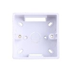 86x86 pvc thickening junction box wall mount cassette for switch socket base sw 86x86 pvc thickening junction box wall mount cassette for switch socket base sw