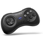 8bitdo m30 2. 4g manette sans fil noire pour megadrive & genesis