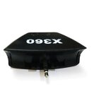 Adaptateur convertisseur casque et micro - prise jack 3. 5 mm - pour microsoft xbox 360 - noir