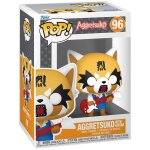 Aggretsuko - figurine pop! aggretsuko avec guitare 9 cm