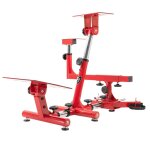 Arozzi velocita simulateur de course m tal rouge 78 x 39 x 40 cm