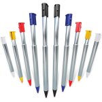 Asas - - pack de 10x stylets tlescopiques compatibles avec nintendo 3ds - stylet ecran tactile haute ...
