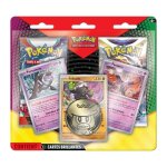 Asmodee pack 2 booster pokémon et 3 cartes promo Asmodee pack 2 booster pokémon et 3 cartes promo