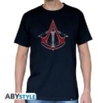 Assassin's creed - tshirt homme navy ac5 - arbalte taille xs