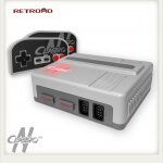 Aucune bote de couleur - console de jeux vido rtro familiale, edition classique, 8 bits, ancien skool ...