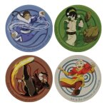 Avatar, le dernier ma�tre de l'air pack 4 sous - verres