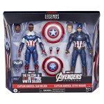 Avengers movie marvel legends series captain america pack de 2 figurines