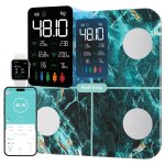 Balance pse personne, balance connecte impdancemtre grand ecran va avec frquence cardiaque avec ...