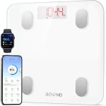 Balance pese personne de haute prcision 180kg, pese personnes bluetooth balance connecte avec app, ...
