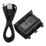 Batterie + câble chargeur usb pour manette sans fil xbox one - 1200 mah Batterie + câble chargeur usb pour manette sans fil xbox one - 1200 mah