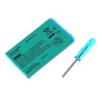 Batterie pour nintendo gameboy advance sp (gba sp) - 850 mah 3, 7 v + tournevis - ags - 003