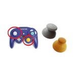 Bouton pour manette game cube joystick gris et jaune stick gris et jaune - skyexpert Bouton pour manette game cube joystick gris et jaune stick gris et jaune - skyexpert