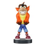 Cable guys - crash bandicoot - figurine support manette pvc 20cm