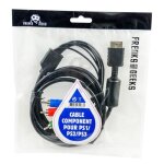 Cable video composante (component) pour ps1 / ps2 / ps3