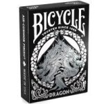 Cartes a jouer bicycle - black dragon