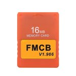 Carte mémoire 8 mo / 16 mo / 32 mo / 64 mo v1. 966, prise et utilisation pour console de jeu ps2 Carte mémoire 8 mo / 16 mo / 32 mo / 64 mo v1. 966, prise et utilisation pour console de jeu ps2