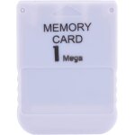 Carte mmoire, 1 mo, cl usb portable 1 mo, pour jeux one, pour ps1, blanc[mem8291455]