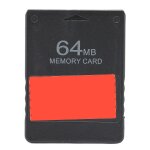 Carte mmoire de jeu haute vitesse de 64 mo pour ps2 avec jeux usb fmcb v1. 966