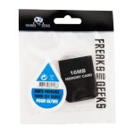 Carte mmoire gc / wii 16 mb / 251 blocs noire (en sachet)