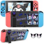 Case for nintendo switch, transparent glitter and dockable hard protective case with soft cover for the ... Case for nintendo switch, transparent glitter and dockable hard protective case with soft cover for the ...