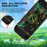 Case for switch, slim cool dockable protective case, hard pc cover with joycon cover and thumb grip caps ... Case for switch, slim cool dockable protective case, hard pc cover with joycon cover and thumb grip caps ...